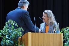 Ehrung Anne-Sophie Mutter durch den Landkreis Waldshut