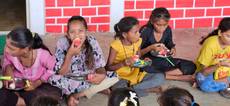 Kinderfest zum Gedenken an Wener Eckert in Anand